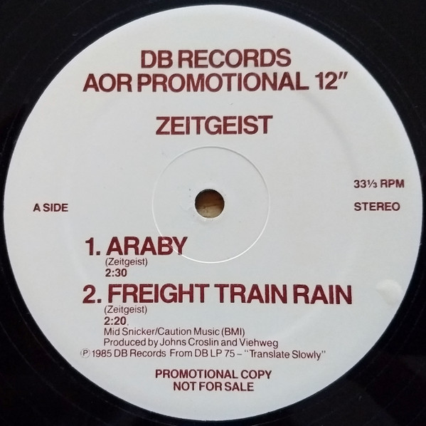 Zeitgeist – AOR Promotional