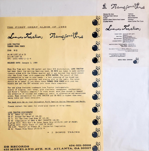 Love Tractor – Themes From Venus